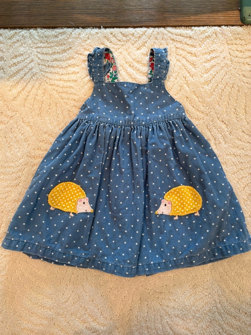 Baby Boden Hedgehog Pocket Pinnie